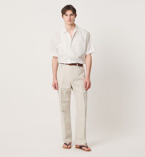 UNITED ARROWS「リネンキャンブリック ワンピースオープンカラーシャツ」|シャツ・ブラウス|