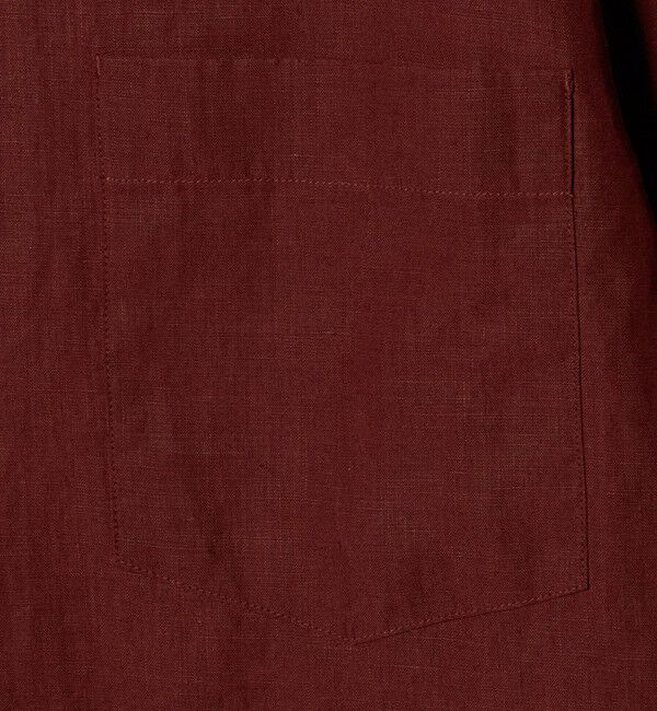 UNITED ARROWS「リネンキャンブリック ワンピースオープンカラーシャツ」|シャツ・ブラウス|