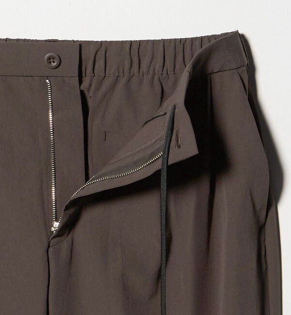 UNITED ARROWS「DotAir ドットエア ヘムコード ２プリーツ パンツ 吸水速乾 タテストレッチ」|スラックス|