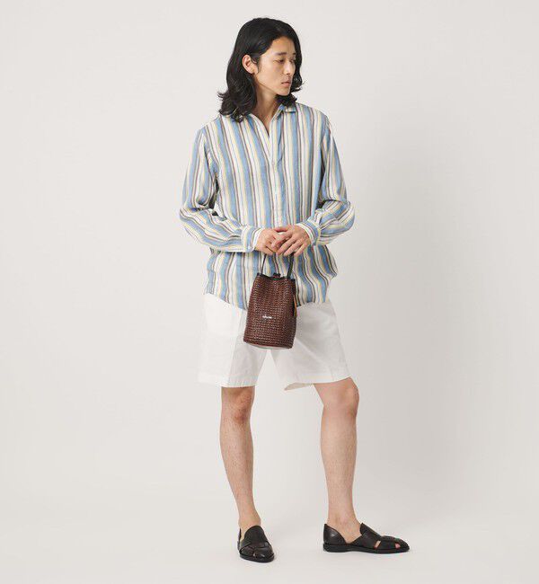 UNITED ARROWS「＜hALON＞ウーブン メッシュ 巾着バッグ」|その他|