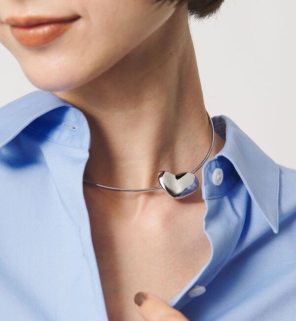 UNITED ARROWS「ハート チョーカー/ネックレス」|ネックレス|SILVER