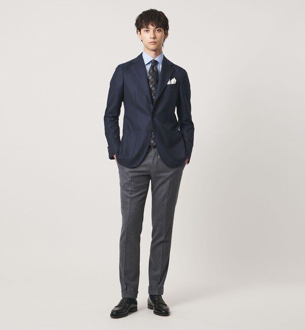 UNITED ARROWS「タスマニアウール ホップサック シングル 3ボタン テーラードジャケット S―MODEL」|テーラードジャケット|