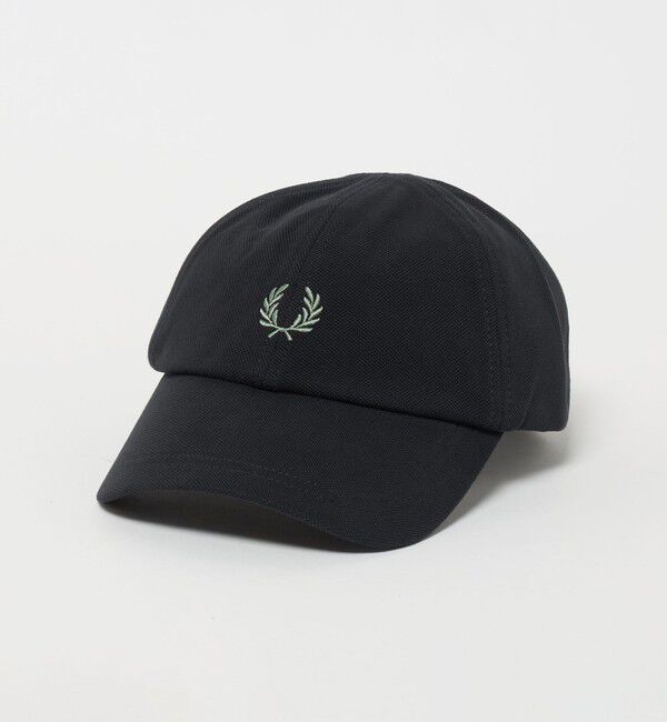 UNITED ARROWS green label relaxing「＜FRED PERRY＞ピケ ロゴ キャップ」|キャップ・キャスケット|NAVY