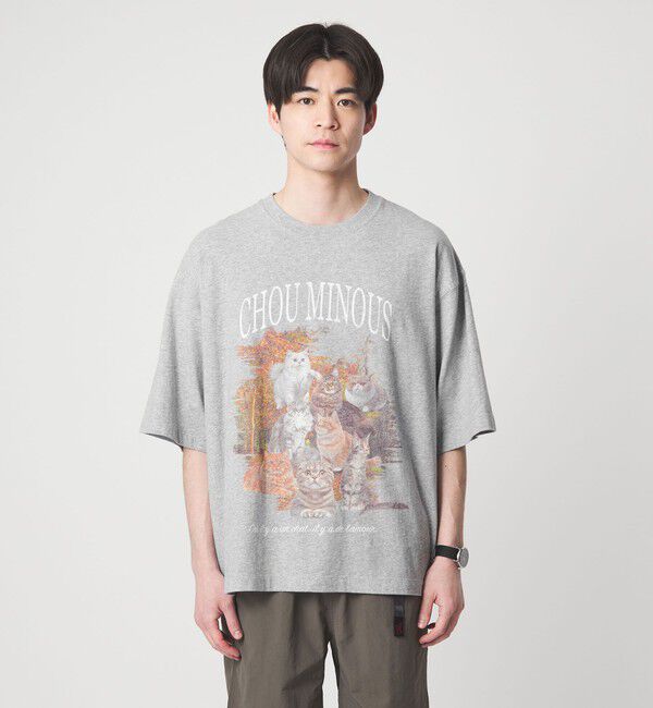 UNITED ARROWS green label relaxing「【WEB限定】＜GLR or＞キャット プリント 半袖 Tシャツ」|Tシャツ・カットソー|