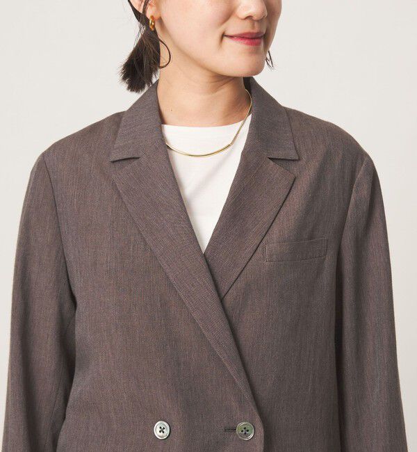 UNITED ARROWS green label relaxing「FAbRICA ダブルジャケット」|テーラードジャケット|