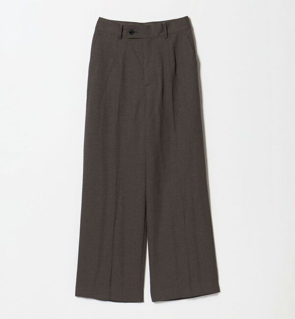 UNITED ARROWS green label relaxing「ネップツイル ストレート パンツ マシンウォッシャブル」|スラックス|