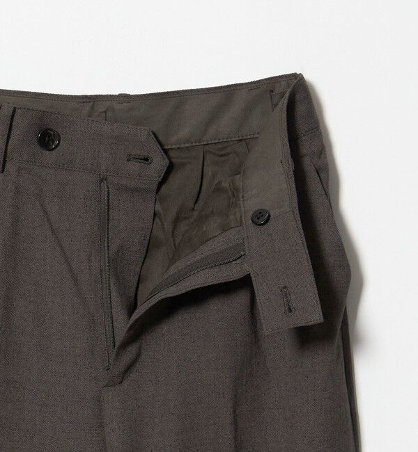 UNITED ARROWS green label relaxing「ネップツイル ストレート パンツ マシンウォッシャブル」|スラックス|