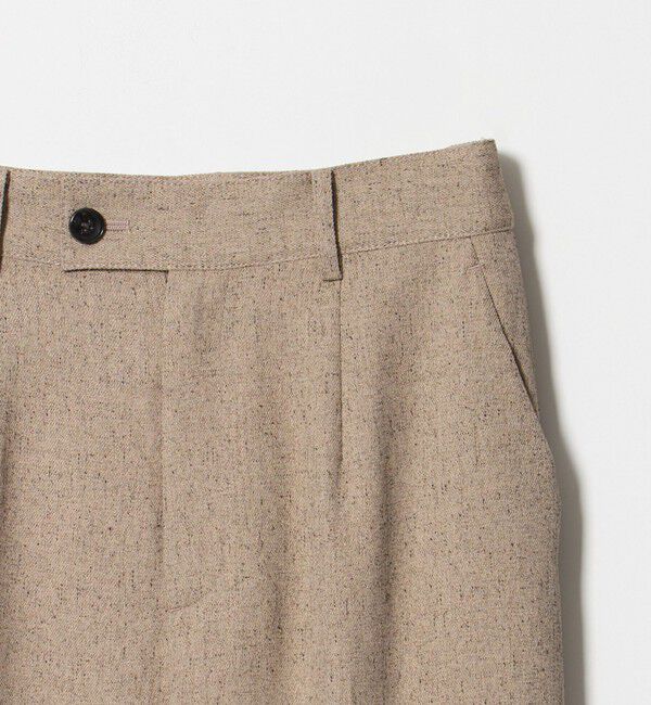 UNITED ARROWS green label relaxing「ネップツイル ストレート パンツ マシンウォッシャブル」|スラックス|