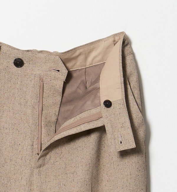 UNITED ARROWS green label relaxing「ネップツイル ストレート パンツ マシンウォッシャブル」|スラックス|