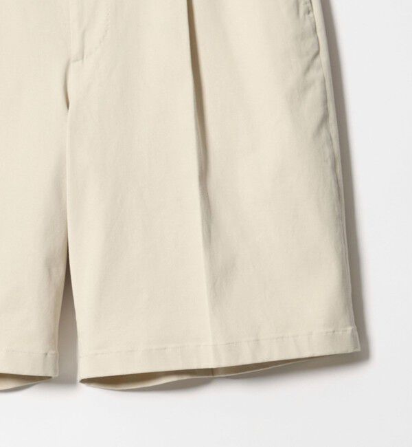 STEVEN ALAN「＜Steven Alan＞ グレース ツイル アウト ワンプリーツ ショート パンツ」|スラックス|