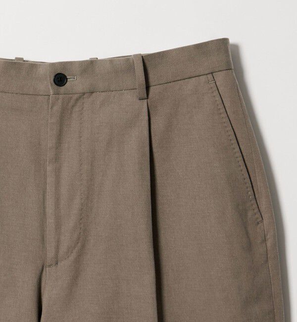STEVEN ALAN「＜Steven Alan＞ グレース ツイル アウト ワンプリーツ ショート パンツ」|スラックス|