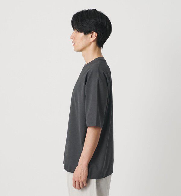 BEAUTY&YOUTH UNITED ARROWS「フラックス ライク アジャスト クルーネック Tシャツ 吸水速乾 ストレッチ 通気性」|Tシャツ・カットソー|
