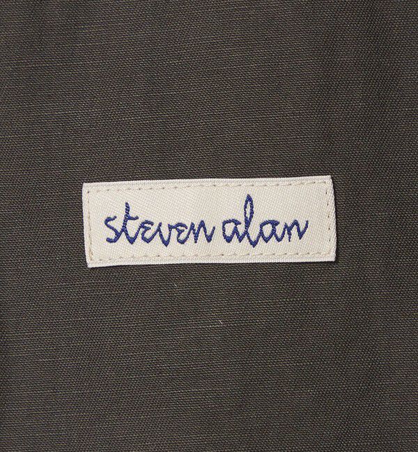 STEVEN ALAN「＜Steven Alan＞ コットン/リネン ツイル ダブルブレステッド 6B ジャケット」|テーラードジャケット|