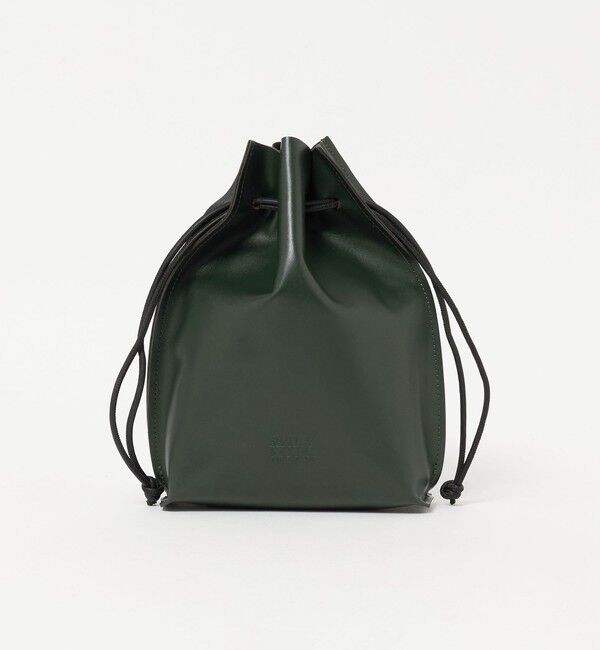 BEAUTY&YOUTH UNITED ARROWS「ティー コア レザー パース」|ハンドバッグ|DK.GREEN