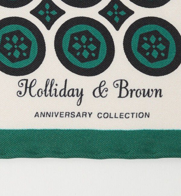 UNITED ARROWS「＜Holliday＆Brown＞ コモン プリント ポケットチーフ」|ハンカチ|