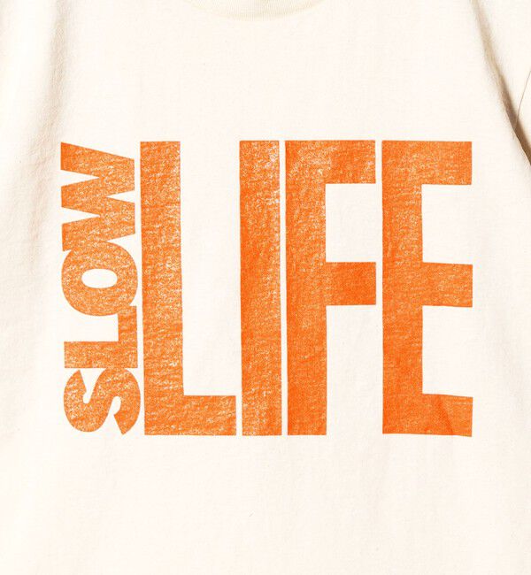UNITED ARROWS「【別注】＜MIXTA＞SLOW LIFE Tシャツ NATURAL」|Tシャツ・カットソー|