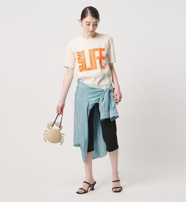 UNITED ARROWS「【別注】＜MIXTA＞SLOW LIFE Tシャツ NATURAL」|Tシャツ・カットソー|