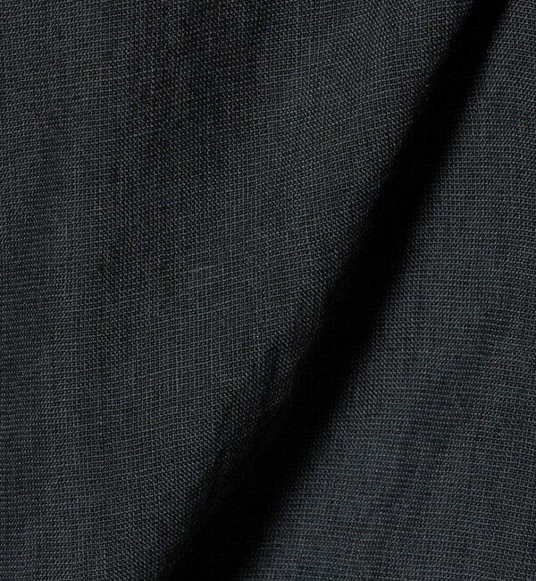 UNITED ARROWS「＜District＞リネン オックスフォード ２ポケット レギュラーカラーシャツ」|カーディガン|