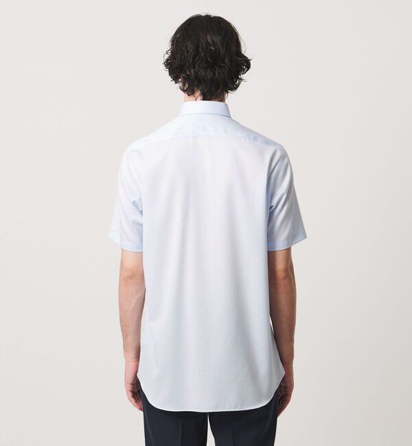 UNITED ARROWS「イージーケア AG パナマ ショートスリーブ ボタンダウンカラーシャツ 抗菌防臭 通気性」|シャツ・ブラウス|