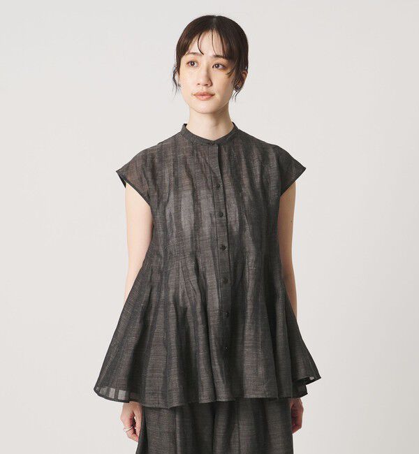 UNITED ARROWS「フレンチスリーブ ブラウス ‐ウォッシャブル‐」|シャツ・ブラウス|