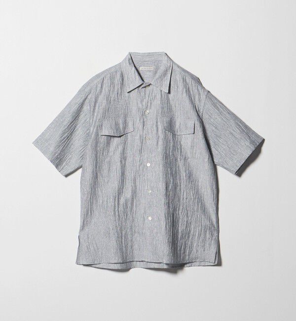 UNITED ARROWS「リンクル リラックス ショートスリーブシャツ」|シャツ・ブラウス|
