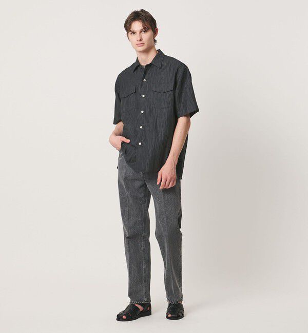 UNITED ARROWS「リンクル リラックス ショートスリーブシャツ」|シャツ・ブラウス|