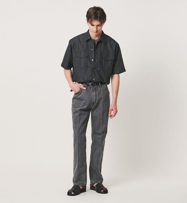 UNITED ARROWS「リンクル リラックス ショートスリーブシャツ」|シャツ・ブラウス|