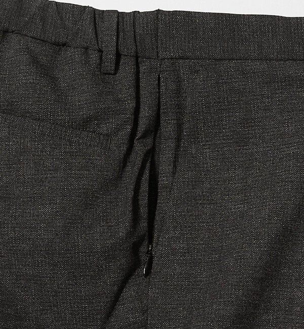 UNITED ARROWS「COOL DOTS プリント ノープリーツ テーパード パンツ UA COZY ウォッシャブル 2WAYストレッチ」|スラックス|