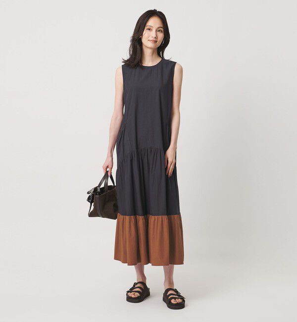 UNITED ARROWS「ポケット ティアード マキシ ワンピース」|ワンピース|