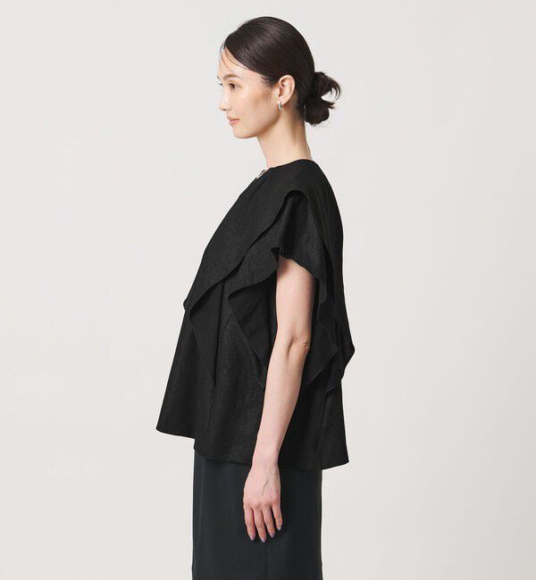 UNITED ARROWS「Spiree IAS フレア ブラウス ‐接触冷感 UVカット ウォッシャブル‐」|シャツ・ブラウス|