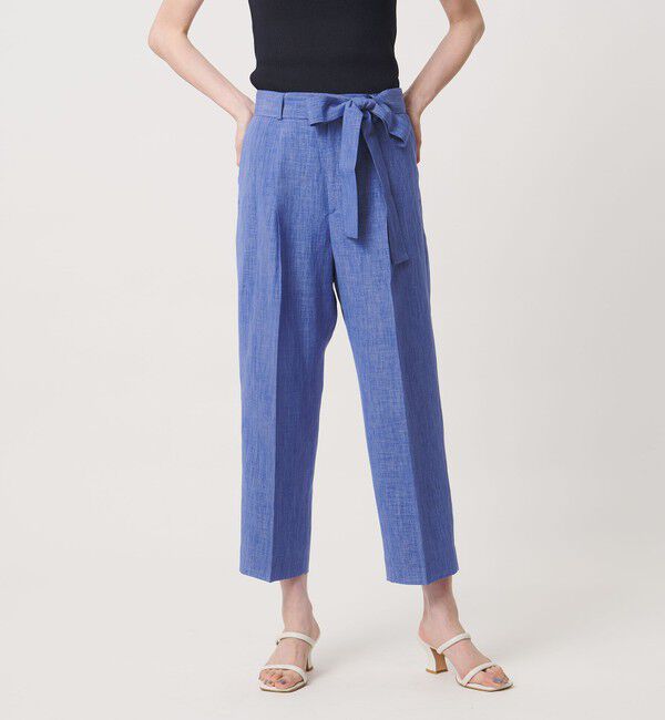 UNITED ARROWS「ハケメ ライク テーパードパンツ ‐ウォッシャブル‐」|スラックス|