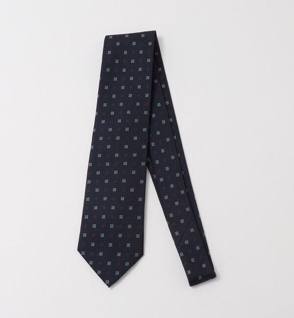 UNITED ARROWS「＜STEFANO BIGI＞ジャガード コモン ネクタイ」|ネクタイ・蝶ネクタイ|NAVY