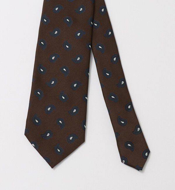 UNITED ARROWS「＜STEFANO BIGI＞ペイズリー サテン ネクタイ」|ネクタイ・蝶ネクタイ|