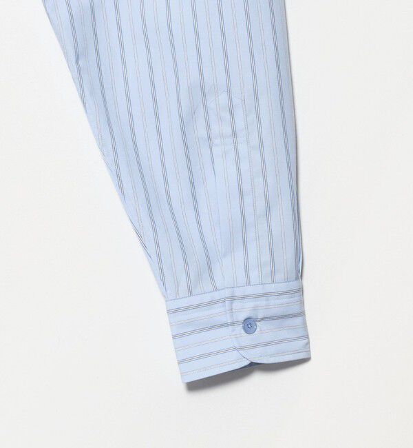 UNITED ARROWS「カリビアーナミルズ ストライプ ポプリン レギュラーカラーシャツ」|シャツ・ブラウス|