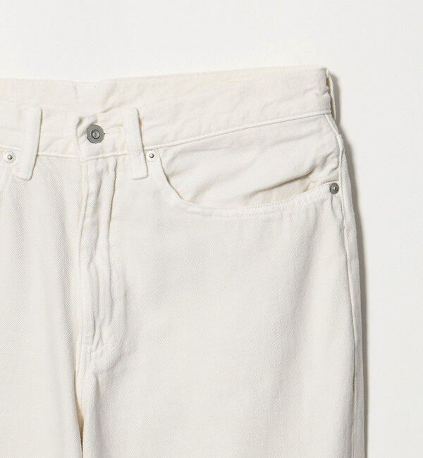 UNITED ARROWS「【別注】＜KURO＞MONTE/ホワイト セミフレア デニムパンツ」|デニム|