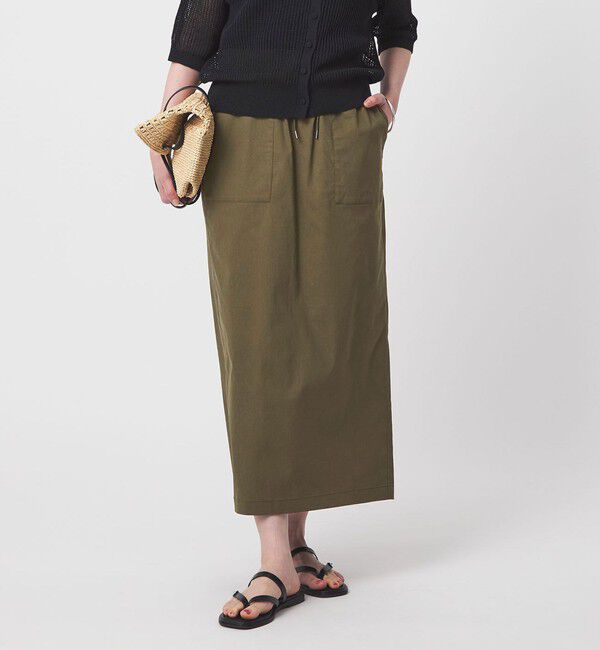 UNITED ARROWS green label relaxing「［size SHORT/TALLあり］オルマイ LI/MIX タイト スカート」|タイト|