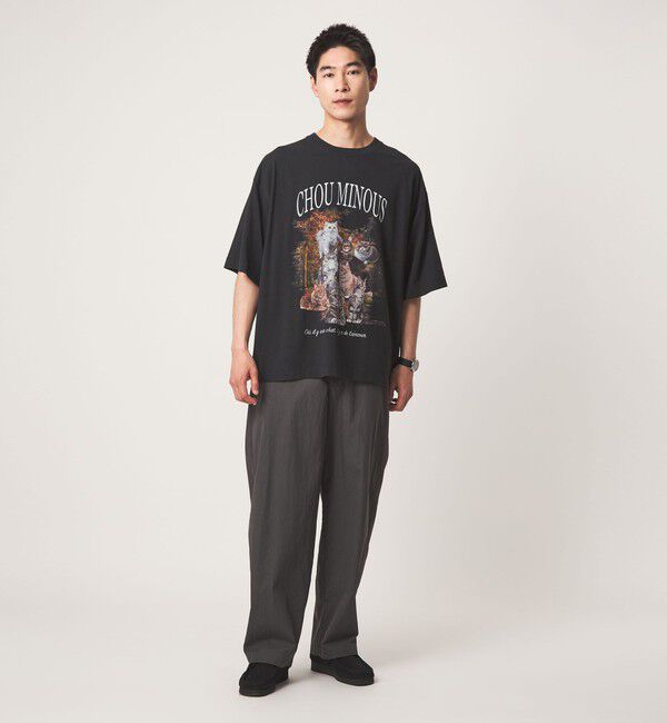 UNITED ARROWS green label relaxing「【WEB限定】＜GLR or＞キャット プリント 半袖 Tシャツ」|Tシャツ・カットソー|