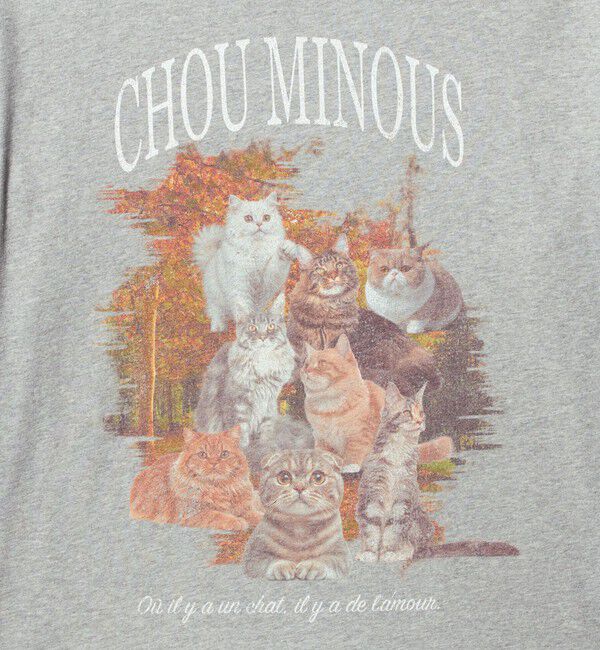 UNITED ARROWS green label relaxing「【WEB限定】＜GLR or＞キャット プリント 半袖 Tシャツ」|Tシャツ・カットソー|
