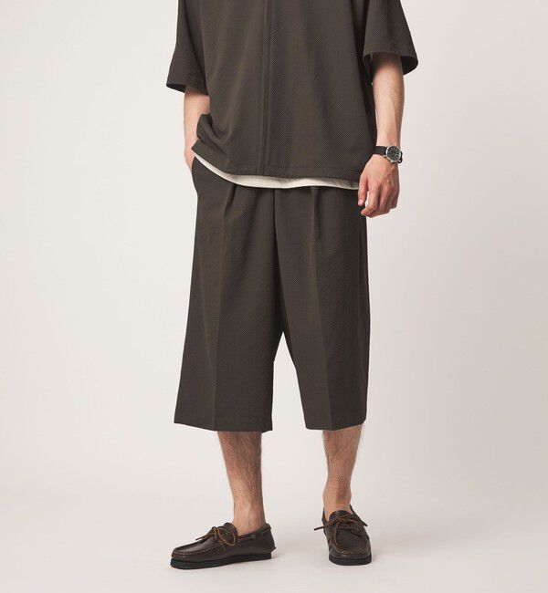 UNITED ARROWS green label relaxing「【WEB限定】＜GLR or＞ワイド ショーツ -吸水速乾-」|その他|DK.BROWN