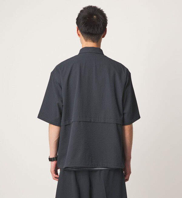UNITED ARROWS green label relaxing「【WEB限定】＜GLR or＞ジップ ショートスリーブ 半袖 シャツ -吸水速乾-」|シャツ・ブラウス|
