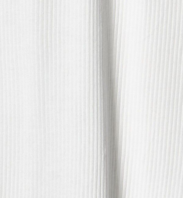 UNITED ARROWS green label relaxing「【WEB限定】＜at ease＞シアーテレコ ヘンリーネック ショートスリーブ カットソー」|Tシャツ・カットソー|