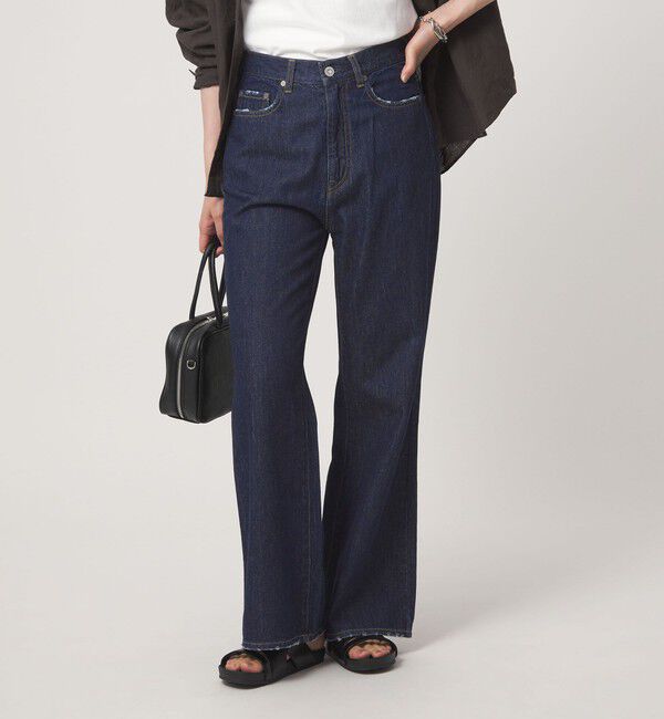 UNITED ARROWS green label relaxing「セミフレア デニム パンツ」|デニム|