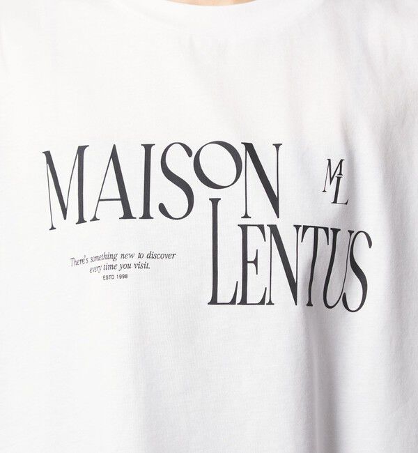 UNITED ARROWS green label relaxing「バック タック ロゴ Tシャツ」|Tシャツ・カットソー|