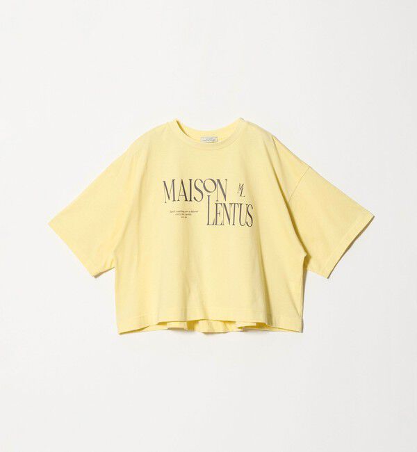 UNITED ARROWS green label relaxing「バック タック ロゴ Tシャツ」|Tシャツ・カットソー|