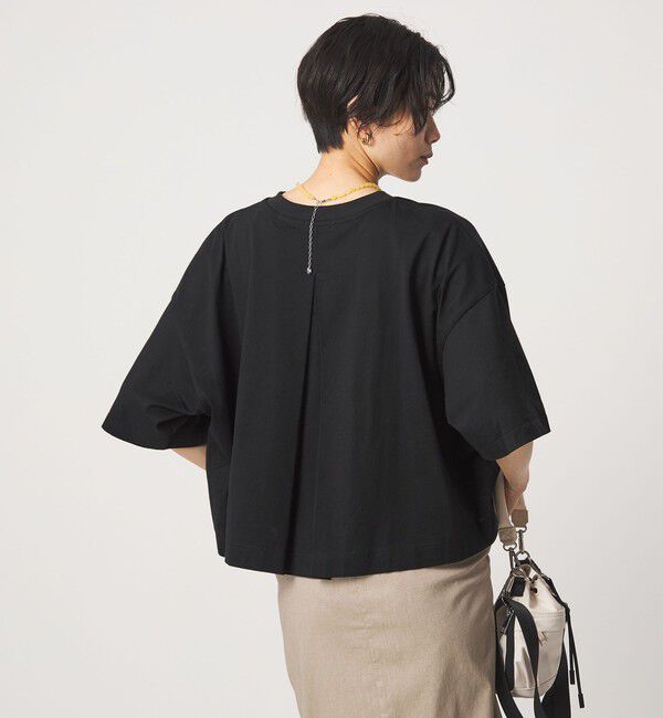 UNITED ARROWS green label relaxing「バック タック ロゴ Tシャツ」|Tシャツ・カットソー|