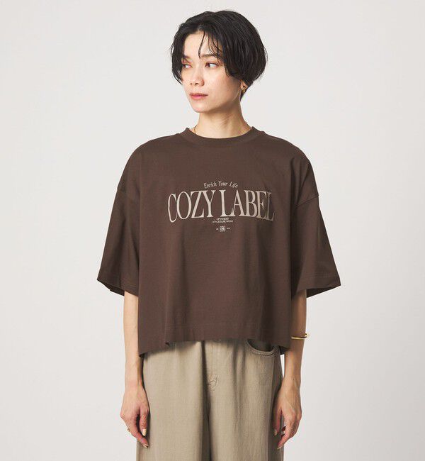 UNITED ARROWS green label relaxing「バック タック ロゴ Tシャツ」|Tシャツ・カットソー|