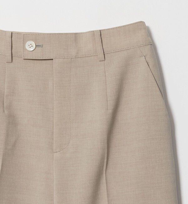 UNITED ARROWS green label relaxing「リネンライク ストレート パンツ 2 マシンウォッシャブル 接触冷感」|スラックス|