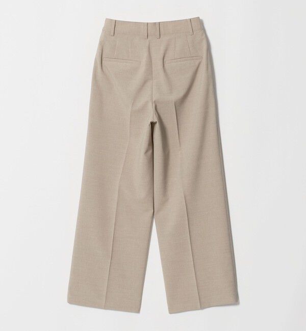 UNITED ARROWS green label relaxing「リネンライク ストレート パンツ 2 マシンウォッシャブル 接触冷感」|スラックス|