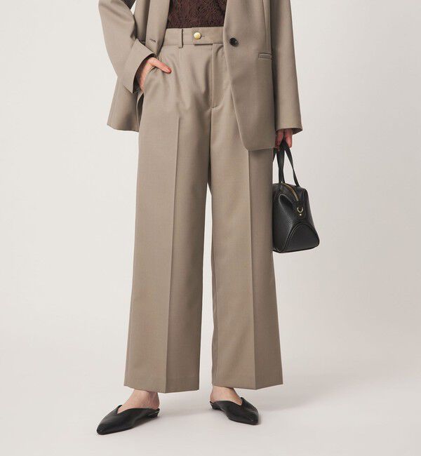 UNITED ARROWS green label relaxing「［size SHORT/TALLあり］Greed グリード ストレート パンツ ウォッシャブル」|スラックス|MOCA