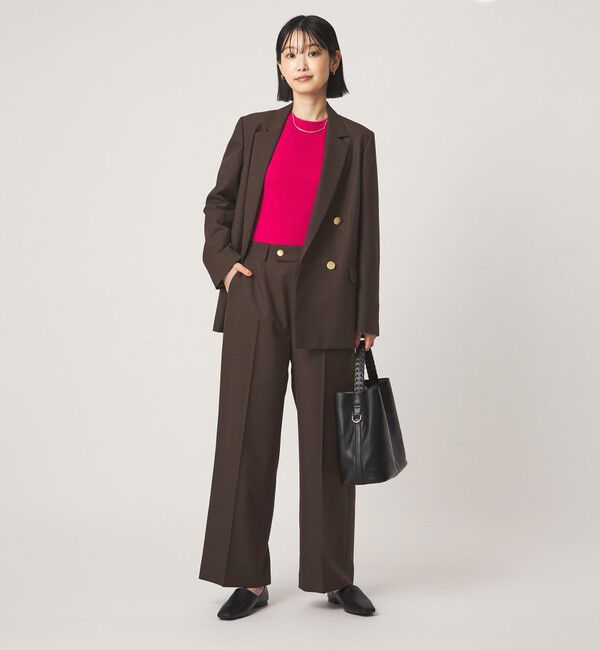 UNITED ARROWS green label relaxing「［size SHORT/TALLあり］Greed グリード ストレート パンツ ウォッシャブル」|スラックス|